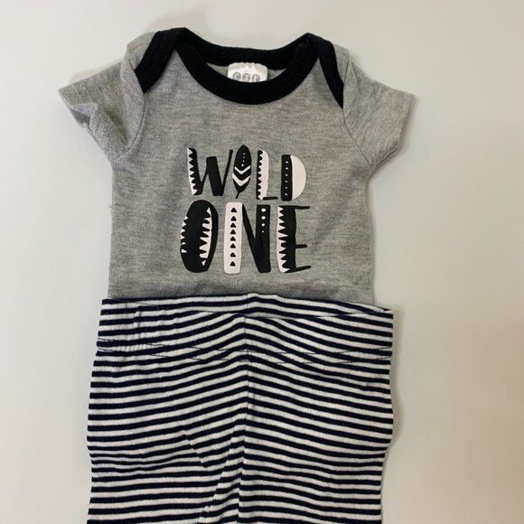 3 month Boy 8 Piece Stripe Bundle - Picture 9 of 12